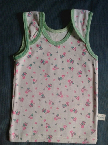 Camiseta Almilla Franelilla Talla 6 Niñas Bebe Estampada