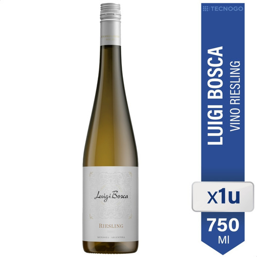 Vino Luigi Bosca Riesling Las Compuertas 750ml Blanco