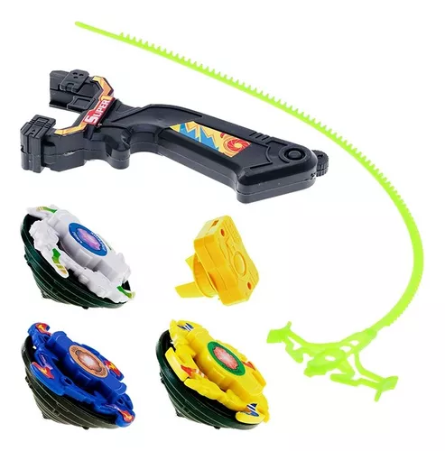 Pião Super Beyblade com lançador - Importados Lili