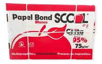 Comprar Caja De Hojas Blancas Carta Scool Manzana Roja 5000 Hojas
