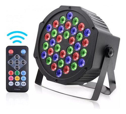 Tacho Par Led Big Dipper Lp014 36x1w Rgb Led C/remoto Y Dmx