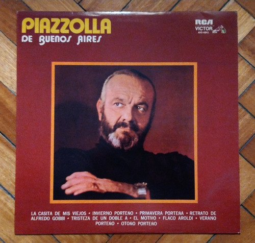 Disco Vinilo Piazzolla De Buenos Aires