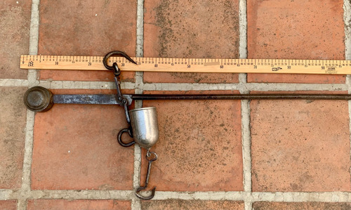 Antigua Balanza Hierro Romana 50 Kg (Usado)