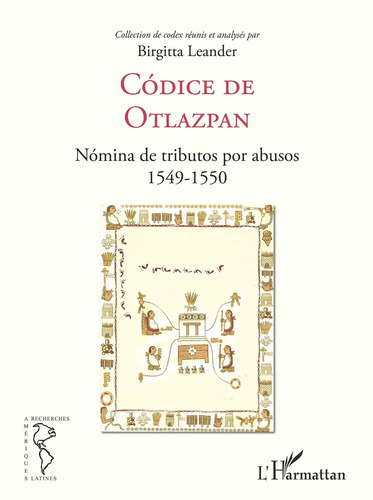 Libro Códice De Otlazpan: Nómina De Tributos Por Abusos Lcm1