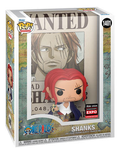 Funko Pop Shanks #1401 Entertainment Expo 2024 One Piece