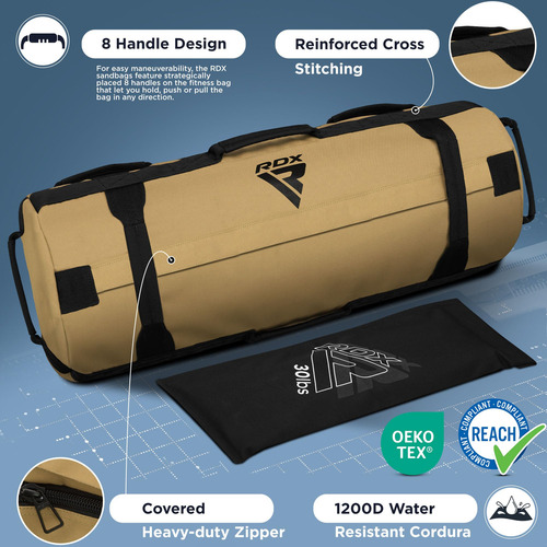 Rdx Peso Relleno De Arena Y Entrenamiento Bolsa De Deporte E