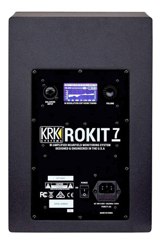 Imagen 4 de 10 de Monitor Estudio Krk Systems Rokit Rp7 G4 Activo X Unidad