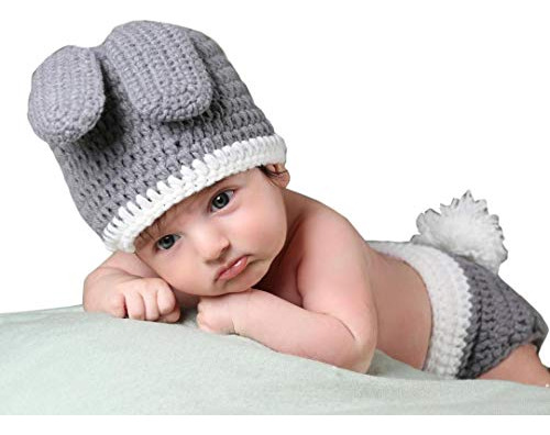 Disfraz De Punto De Ganchillo Para Bebé Recién Nacido, Niña-