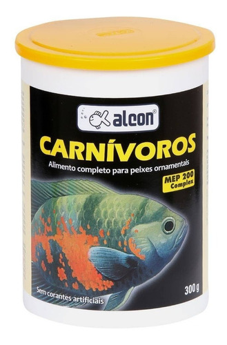 Ração para peixes Alcon Carnívoros 300g