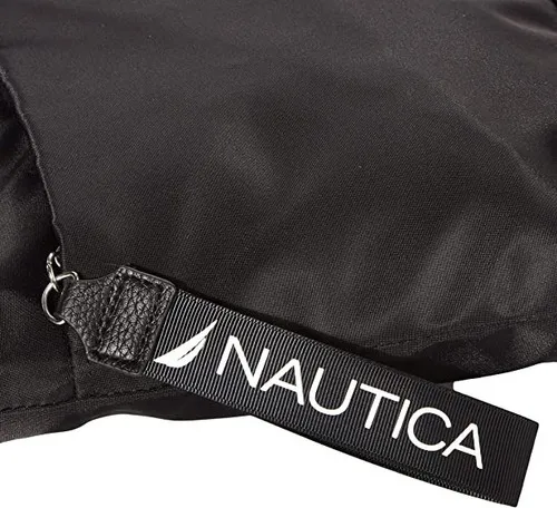 Nautica Diver - Bolso Cruzado Pequeño De Nailon Para Mujer Color Negro