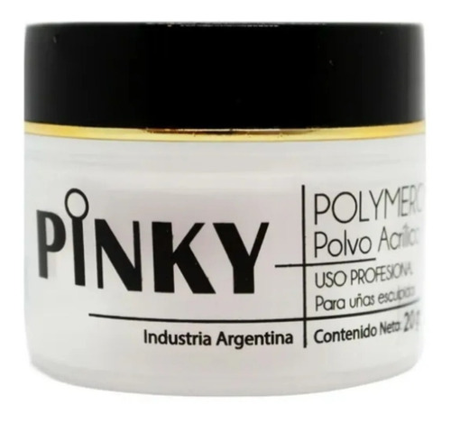 Polímeros Pinky Profesional X20g Acrílico Uñas Esculpidas Color Clear