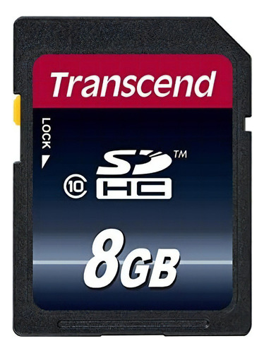 Cartão Memória Sdhc 8gb Classe 10 Transcend