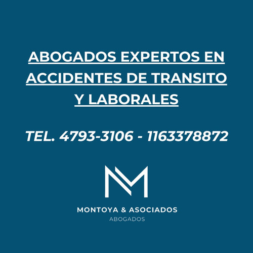 Abogado Accidentes De Transito Y Laborales Art Zona Norte 