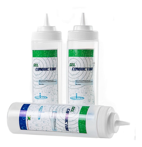 Imagen 4 de 4 de Gel Conductor Pack 2 Bolsas 2,5 Lts + Dispensador