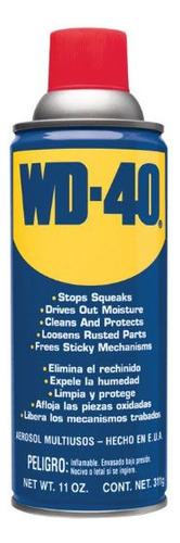 Wd40 Aflojatodo Aceite Multiusos Aerosol 11oz Pack 3 Piezas