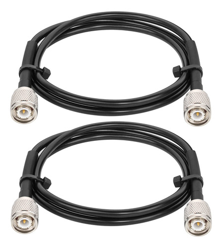 Mookeerf Tnc Macho A Tnc Macho Cable Coaxial De 3 Pies, 2 Un