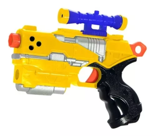 Arma de Brinquedo Nerf Dardos Pistola Criança Munição Lança Dardo