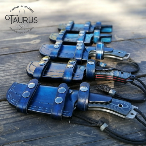 Cuero Taurus Vainas Cuchillo Navajas Machete Hacha Y Más