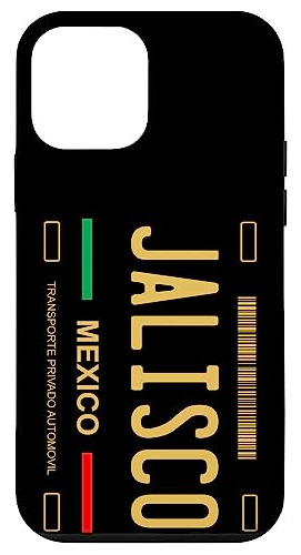 Funda Para iPhone 12 Mini Jalisco License Plate-02