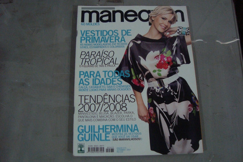 Revista Manequim 575 / Guilhermina Guinle Primavera Idades