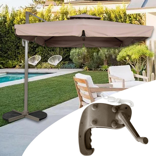 Patio Manivela Mango De Manivela Para Al Aire Libre Parasol