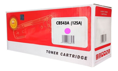 Toner Compatible Cb543a 125a Magenta Laser Jet Cp1515 Cm1312