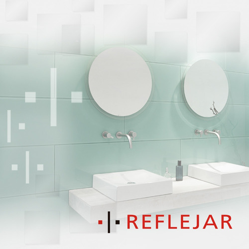 Espejo Reflejar Con Repisa Ole Pulido 50x70 Baño Pared