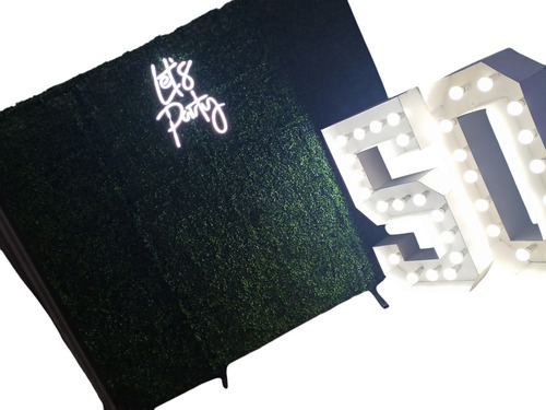 Alquiler Panel Para Fiestas Jardín Photo Booth Oppportunity Verde