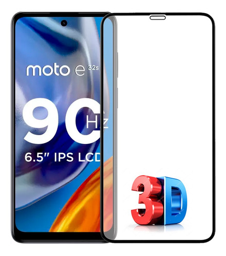 Película Vidro 3d Anti Impacto Compatível Moto E32s E32 G22