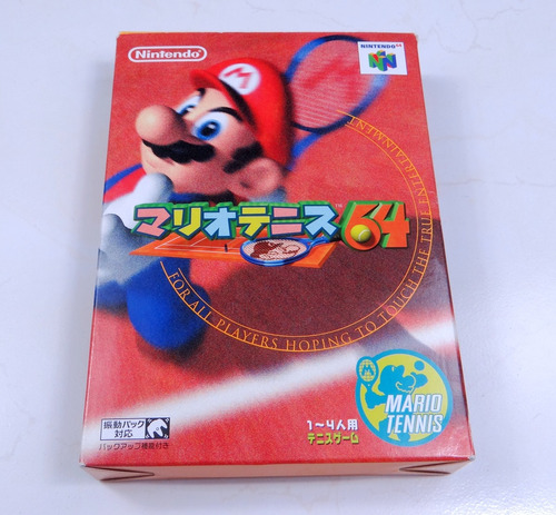 Mario Tennis 64 Con Caja Y Manual Original
