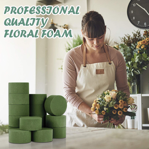 Espuma Floral En Bloque Verde Para Arreglos Artificiales 15