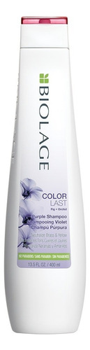 Shampoo Biolage Vegano Matizador Morado Cabello Rubio 400ml