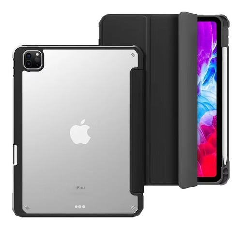 Protector Case Hybrid Folio Smart Cover iPad Pro 11, 12.9 