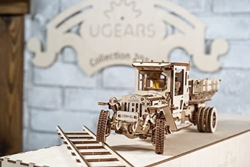 Ugears Diy Autopropulsado Ugm-11 Camión Mecánico Modelo 3d K