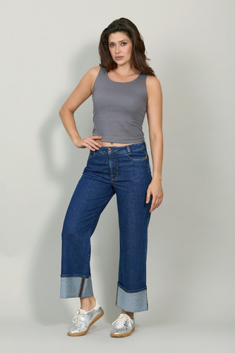 Jeans De Mujer Amplio