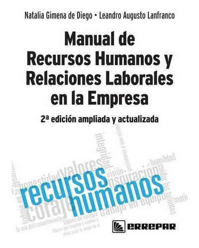 Libro Manual De Rrhh Y Relaciones Laborales En La Empresa