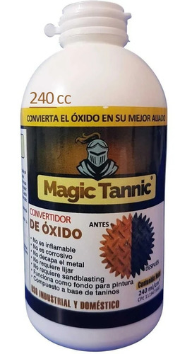 Convertidor De Oxido Magic Tannic 240 Cc