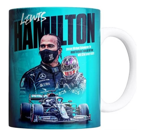 Taza Ceramica Hamilton - Formula 1 Varios Modelos