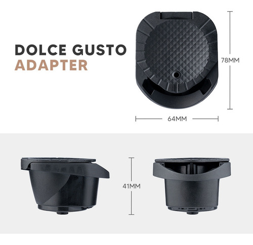 Adaptador De Cápsulas Para Cápsulas Convert Dolce Gusto Crem