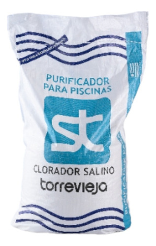 Sal Para Piscina Salinizador Purificador 25kg