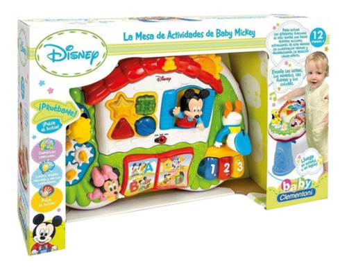 Imagen 2 de 4 de Mesa De Actividades De Baby Mickey Español E InLGés