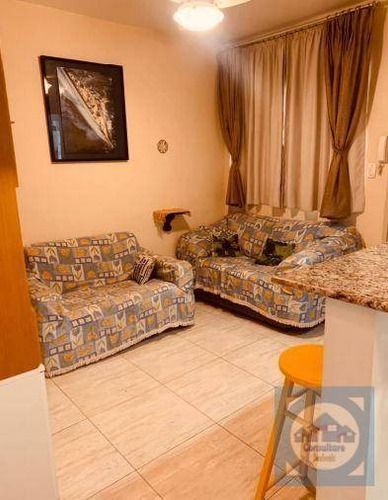 Apartamento Com 2 Dormitórios Para Alugar, 75 M² Por R$ 2.480,00/mês - Gonzaga - Santos/sp - Ap5991
