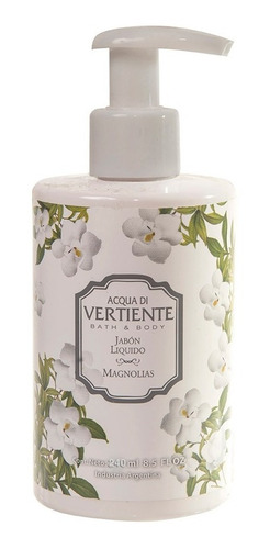 Jabon Liquido Vertiente Magnolia X 240 Ml  