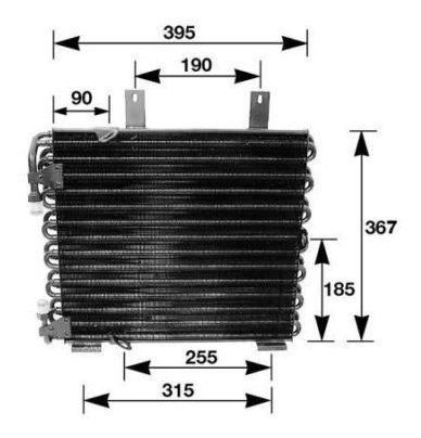 Condensador A/c Bmw 318i 1.8 L4 84-85