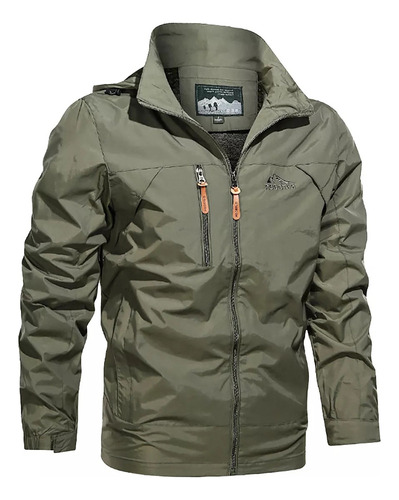Chaqueta Impermeable Y Resistente Al Viento Para Hombre Moda