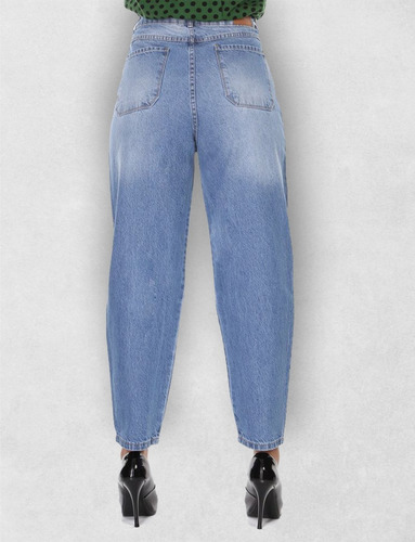 Imagem 3 de 4 de Calça Jeans Slouchy Feminina Sawary