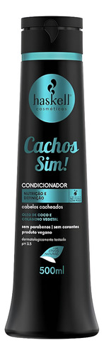 Haskell Cachos Sim Condicionador 500ml Profissional