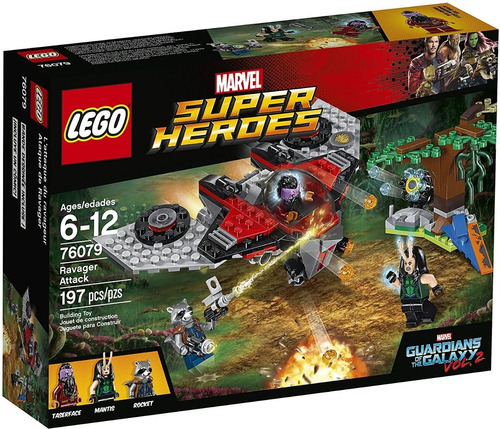 Lego Super Heroes 76079 Ataque De Ravager Guardians Galaxy 2