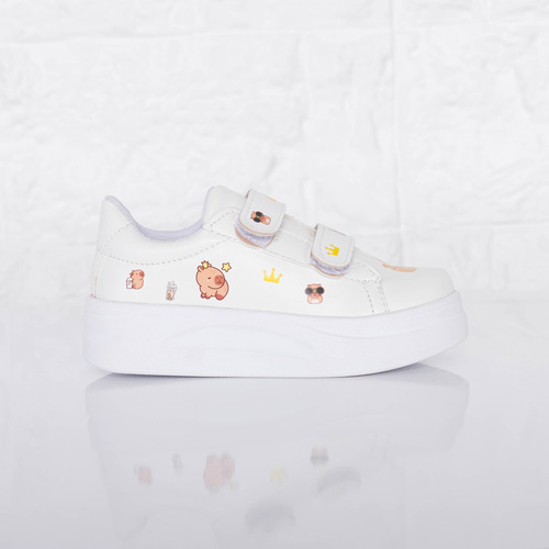 Zapatilla Infantil Yesiimorena Capybara Niña Capibara Velcro