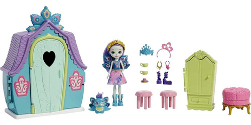 Set Enchantimals La Mansion De Patter Peacock Envio Rapido